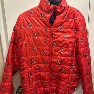 Reversible puffy, Disney jacket